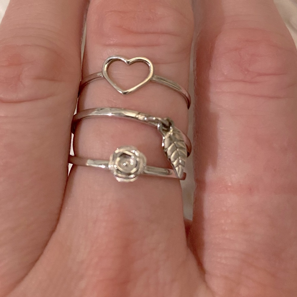 Sterling Silver stackable rings